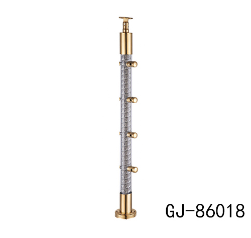 不鏽(xiù)鋼樓(lóu)梯護欄定製 不(bú)鏽鋼樓梯護欄定製