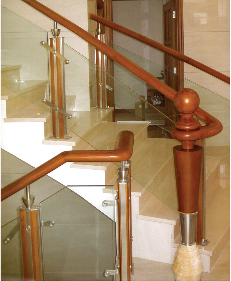 不鏽鋼樓梯扶(fú)手護欄 不鏽鋼樓梯扶手護欄