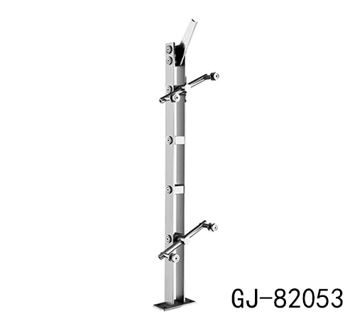 不鏽鋼(gāng)護欄立柱批發 不鏽鋼護欄立柱批發