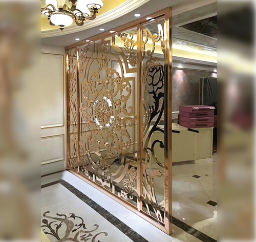 不鏽鋼屏風(fēng)隔斷 不鏽鋼屏風(fēng)隔斷